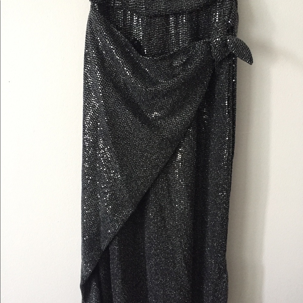 Brand new ALLSAINTS  Wrap Front Sleeveless Sheath Dress - Picture 7 of 16